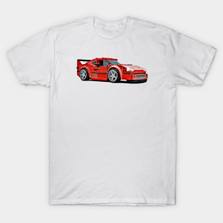 F40 Brick Cartoon T-Shirt